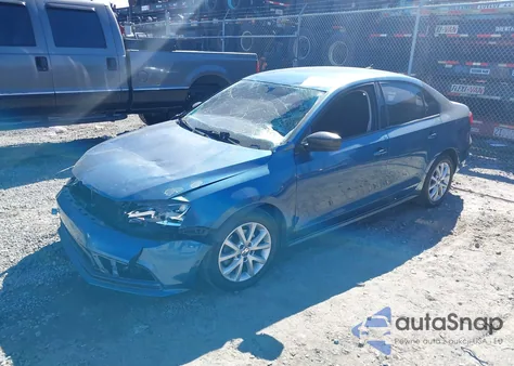 2015 Volkswagen Jetta 1.8T Se from USA, damaged, VIN 3VWD17AJ7FM414748